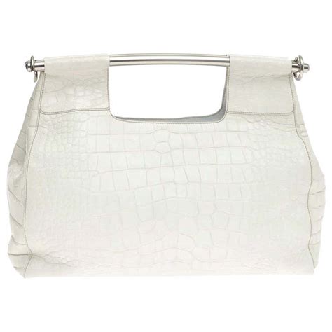 handbag prada crocodile bag|white crocodile leather.